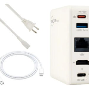 Cargador Y Multipuerto Universal Para Portátil Usb-c Gan 65w
