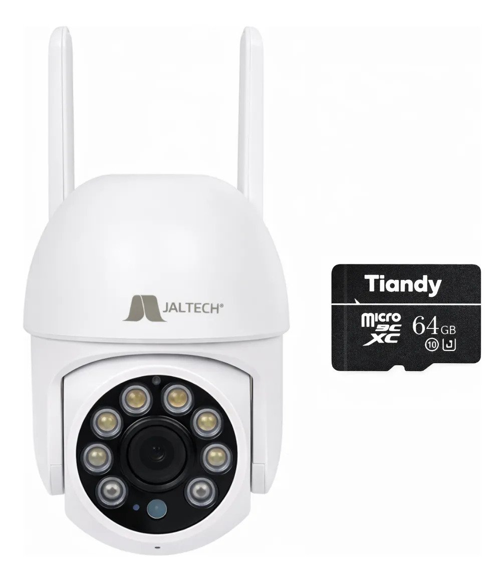 Combo Camara Wifi Jaltech Pt + Sd 64 Gb De Tiandy