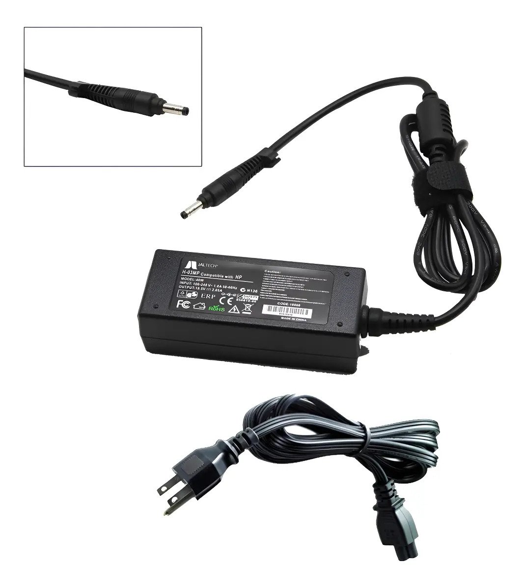 Cargador Para Hp Mini Premium 19.5v, 2.05a, 4.0*1.7