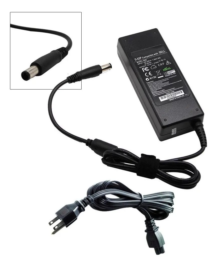 Cargador Para Dell Latitude E6500 19.5v 4.62a 90w