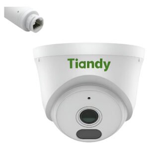 Cámara Tiandy Torret Ip 2mp Poe, Hasta 30m S+265/h.265