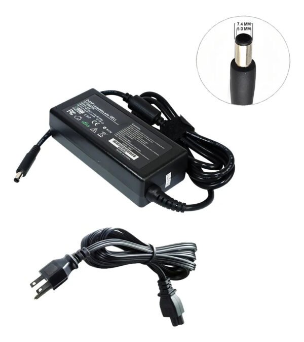 Cargador Jaltech Pa-10 Dell Latitude 5490 65w 19.5v 3.34a Negro