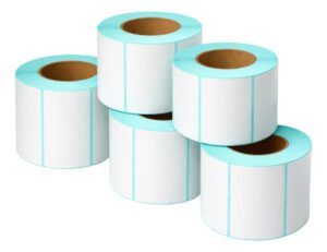 Etiquetas Adhesivas Térmicas 5x3 Cm Blancas X 800 Unds