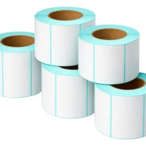 Etiquetas Adhesivas Térmicas 5x3 Cm Blancas X 800 Unds