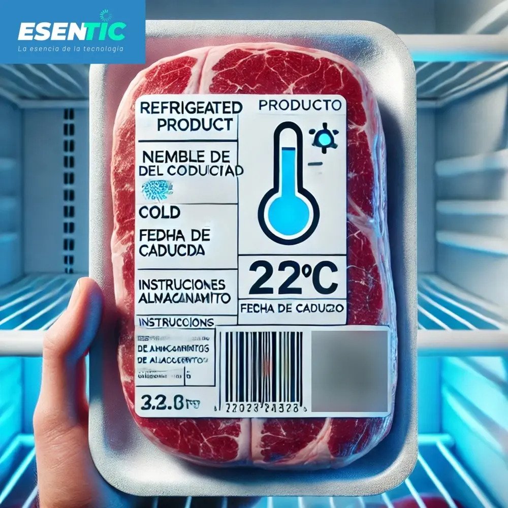 Etiquetas Térmicas Refrigerados 8cms Ancho X 10cms Largo 500 - Imagen 2