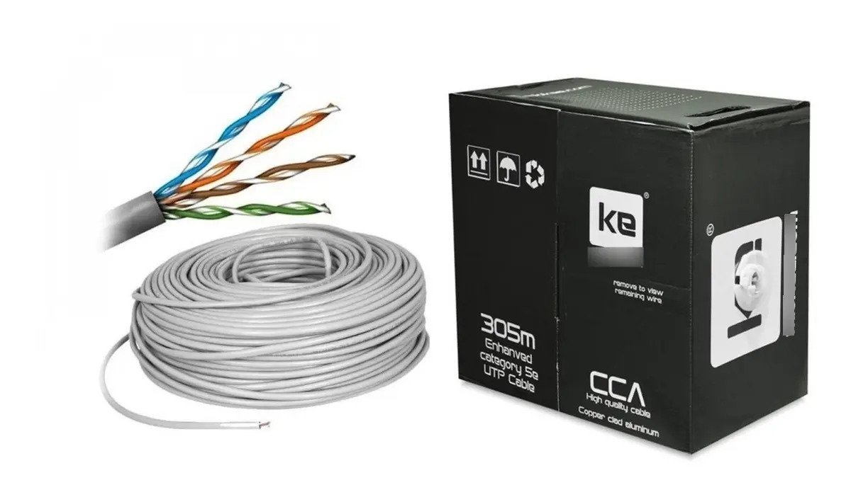 Cable De Red Utp Cat 5e Caja Por 305mts - Imagen 4