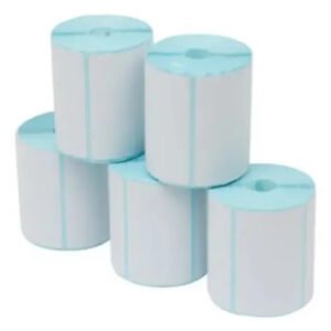 Rollos De Etiquetas Termicas 5cm X 3cm Paqx5