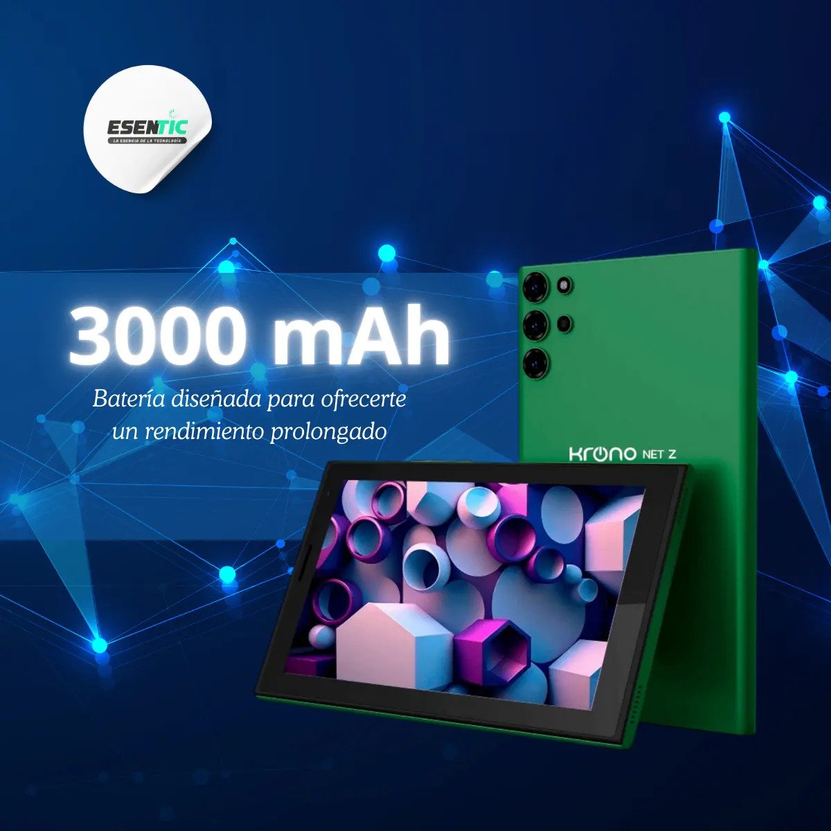 Tablet Krono 4gb Ram Física + 4 Gb Virtual - Imagen 4