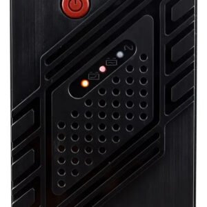 Ups Interactiva Jaltech 600va 360w 35min 6 Tomas Negro