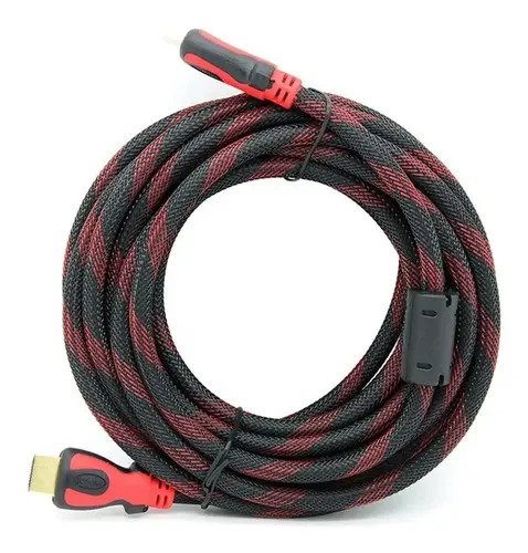 Cable Hdmi Seisa Mallado De 15 Metros Full Hd Y Conectores De Oro - Imagen 2