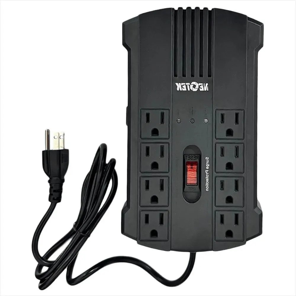 Regulador Voltaje Neotek 1200va 600w 8 Tomas Nk-100 - Imagen 5