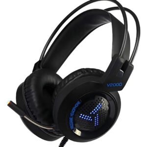 Diadema Gamer V2000 Rgb Súper Bajos