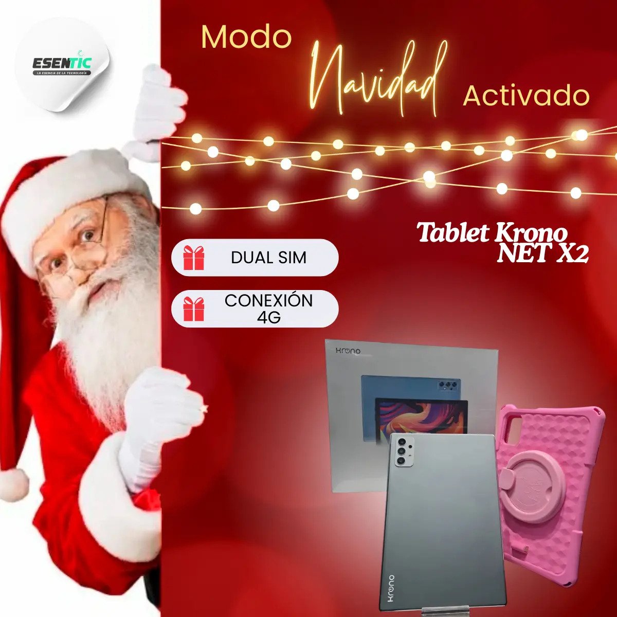 Tablet Kronos 10 Hd 8gb Ram 64gb Android 15 Kids - Imagen 3