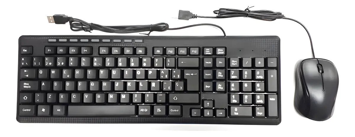 Combo Teclado Mas Mouse Alámbrico H8810