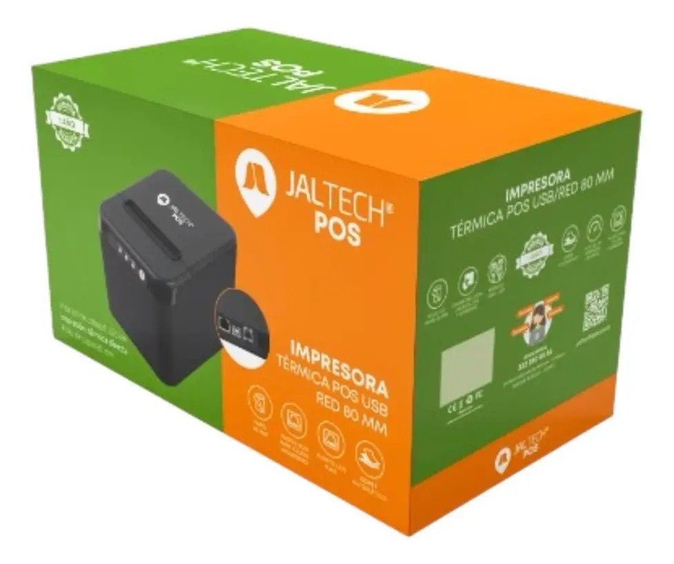 Impresora Térmica Pos 80mm Usb Lan Alta Velocidad Corte Aut - Imagen 8