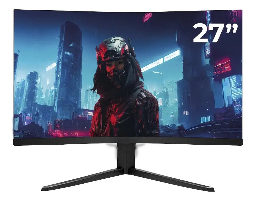 Monitor Gamer Curvo 27 Fhd 180hz 1ms Hdmi Dp Pivot - Imagen 4