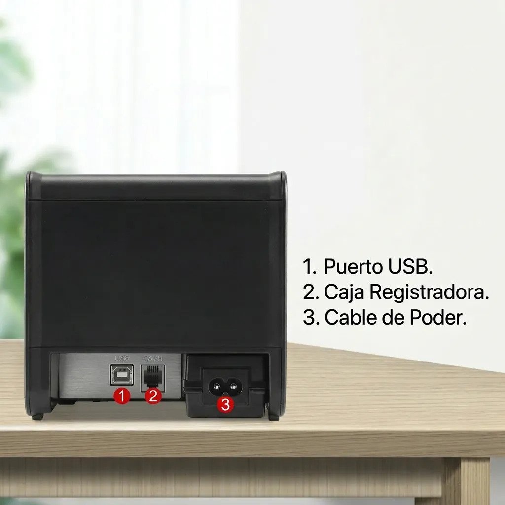 Impresora Térmica Xprinter Xp-t80a 80mm Corte Auto - Imagen 3