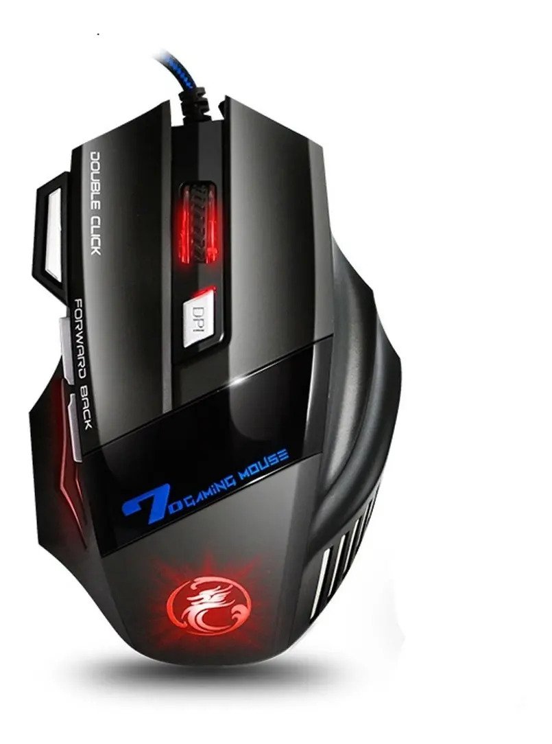 Mouse Gamer Led 7 Botones 3.600 Dpi K61 - Imagen 4
