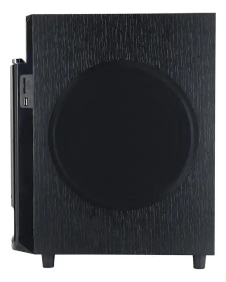 Teatro En Casa 4000w Rgb Bluetooth Subwoofer Fm Luz Ritmica - Negro - 50hz-18khz 110v - Imagen 5