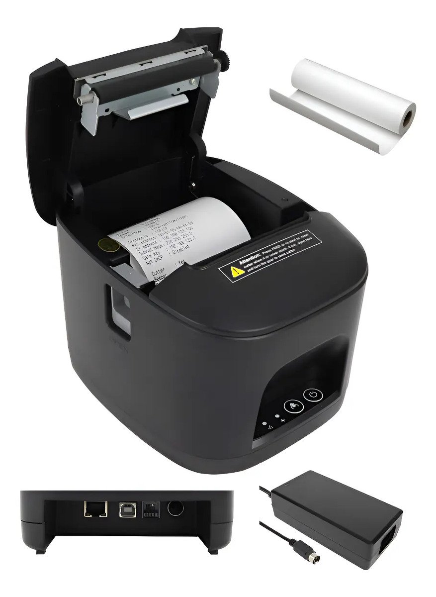 Impresora Térmica De Tickets Jaltech Pos Usb / Lan 80mm