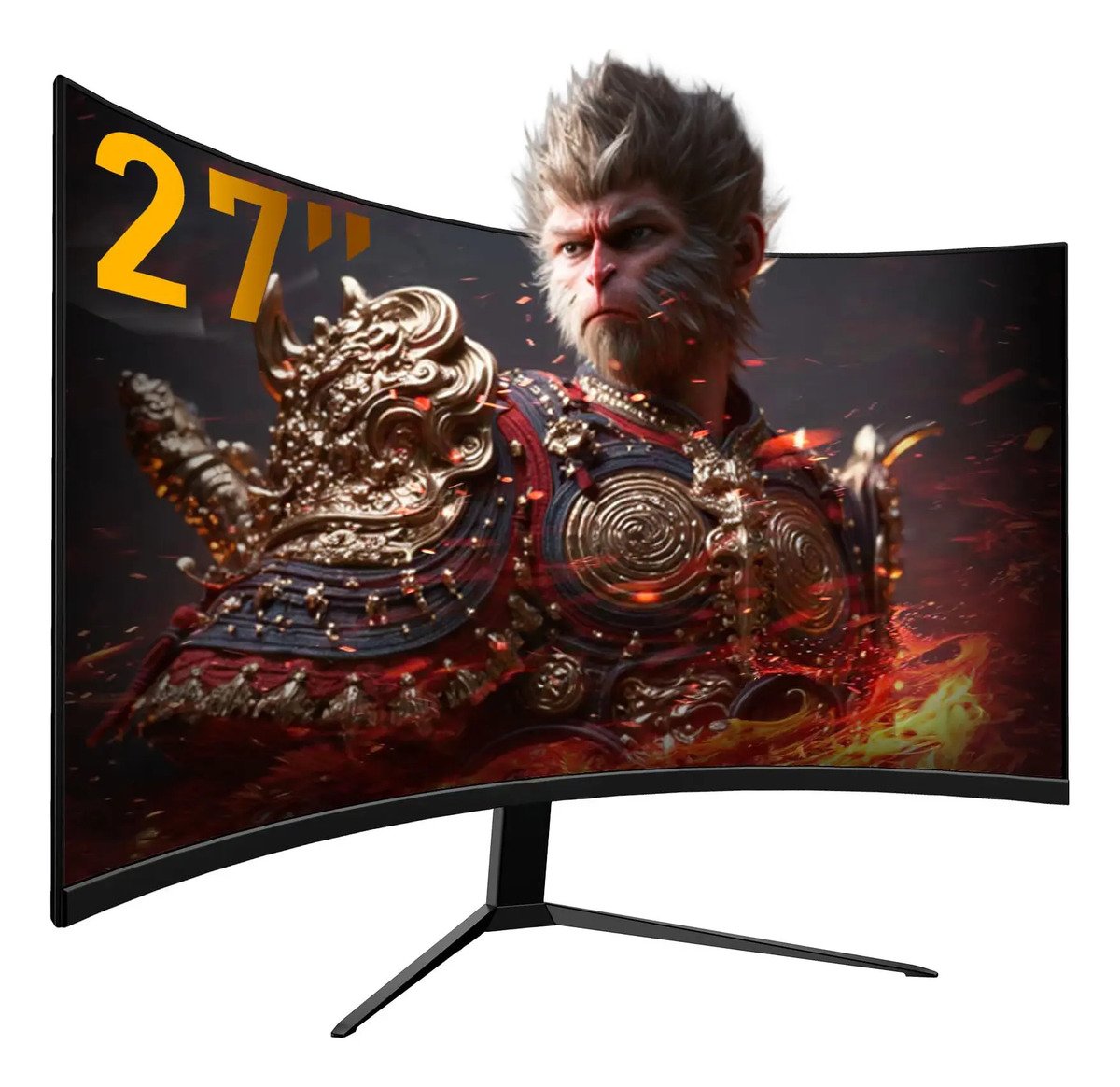 Monitor Gamer Curvo 27 Fhd 180hz 1ms Hdmi Dp Pivot - Imagen 5