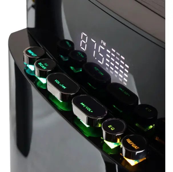 Teatro En Casa 4000w Rgb Bluetooth Subwoofer Fm Luz Ritmica - Negro - 50hz-18khz 110v - Imagen 4