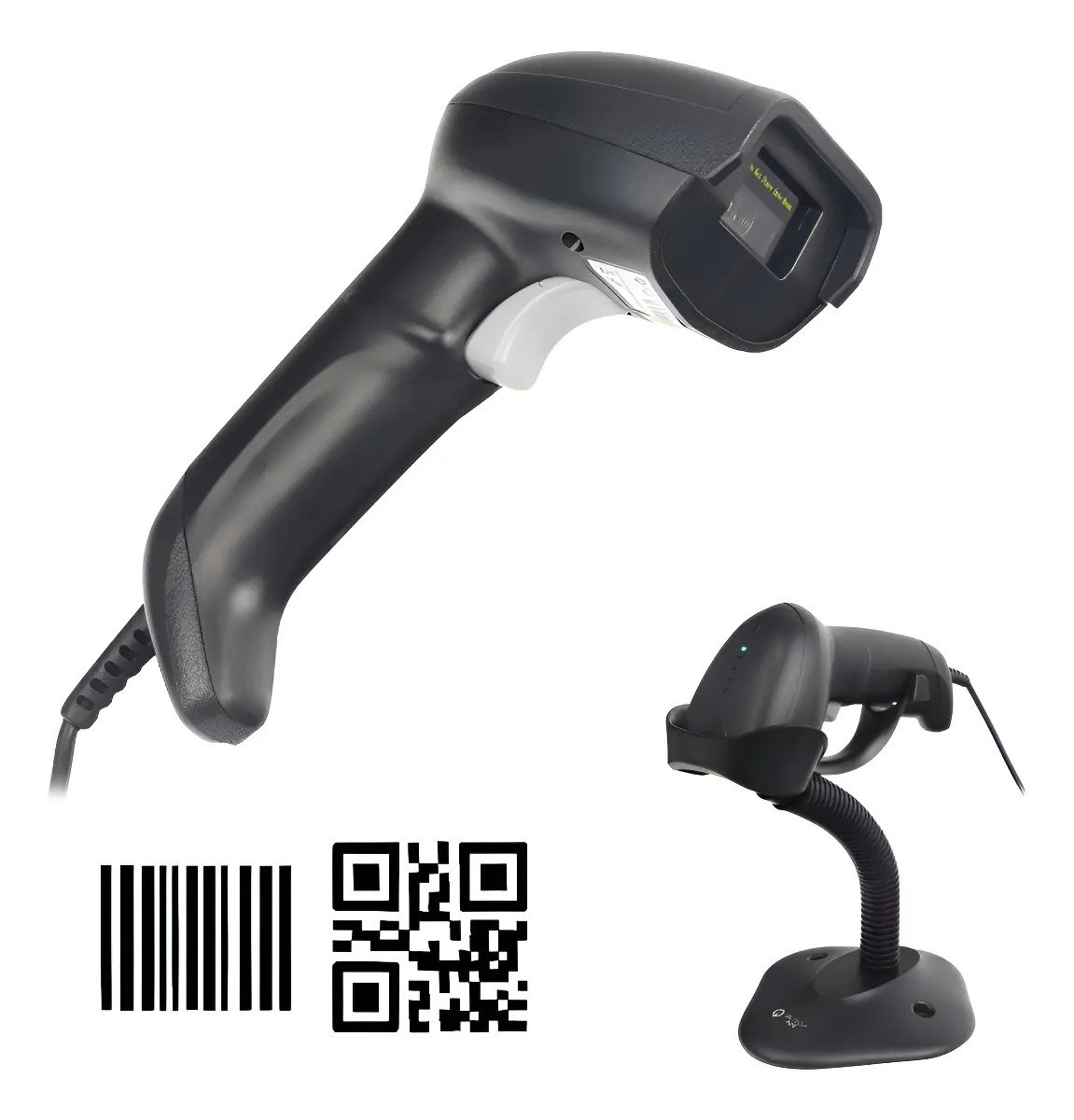 Lector Código De Barras Jaltech Pos Antishock Qr Y Barras
