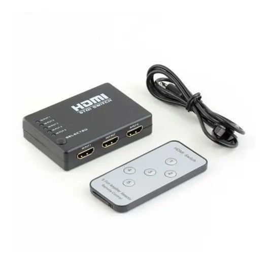 Switch Hdmi 5x1 Con Control Remoto