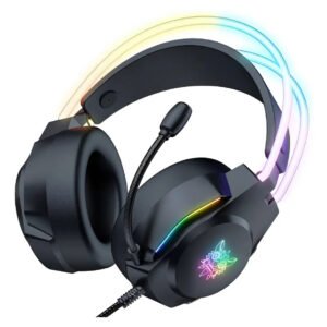 Diadema Gamer Tech Jal-x26 Rgb Con Micrófono Omnidireccional