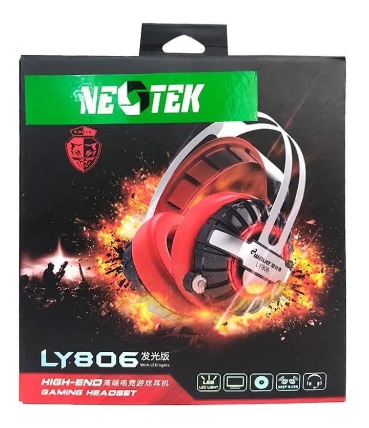 Diadema Gamer Ly806 Con Súper Bajos - Imagen 7