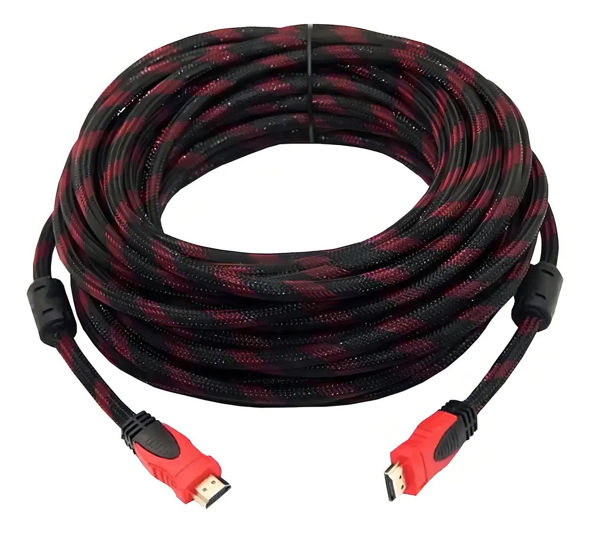 Cable Hdmi Seisa Mallado De 15 Metros Full Hd Y Conectores De Oro - Imagen 5