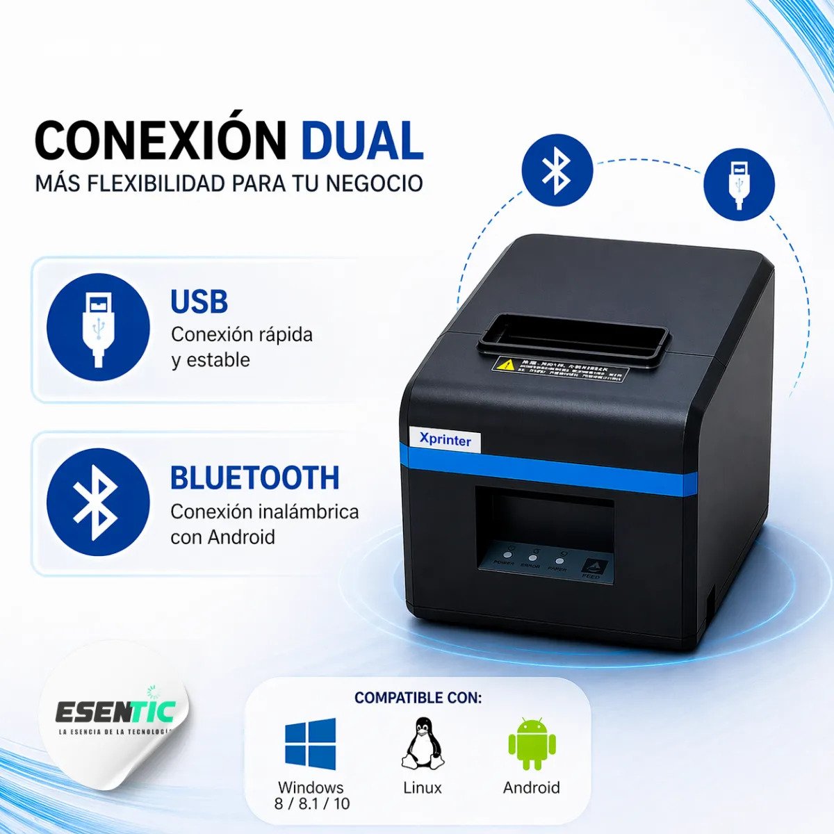 Impresora Térmica Pos Xprinter Xp-a160h 80mm Usb Corte Autom - Imagen 5
