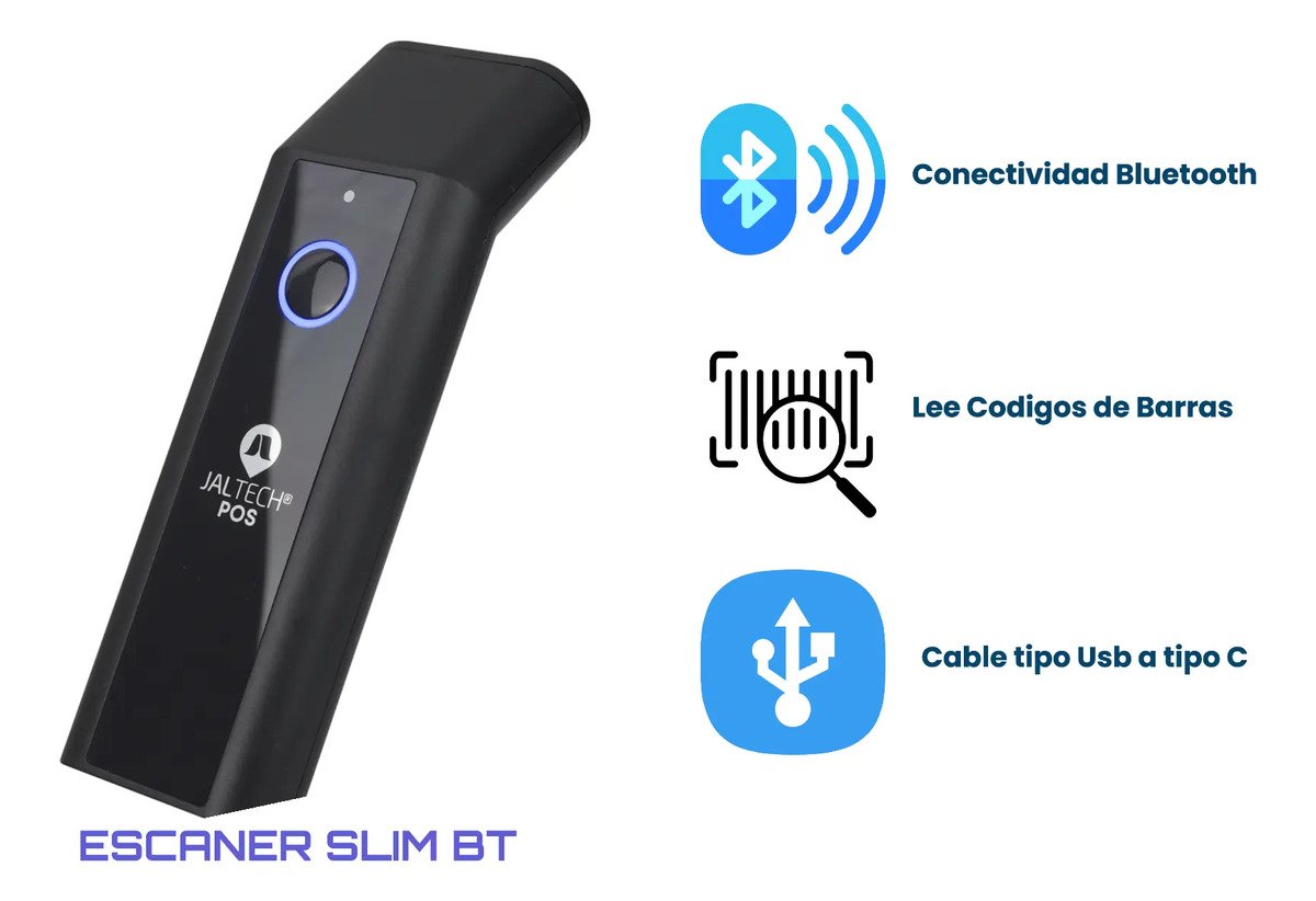 Lector De Codigos De Barras Inalambrico Omnidireccional - Imagen 6