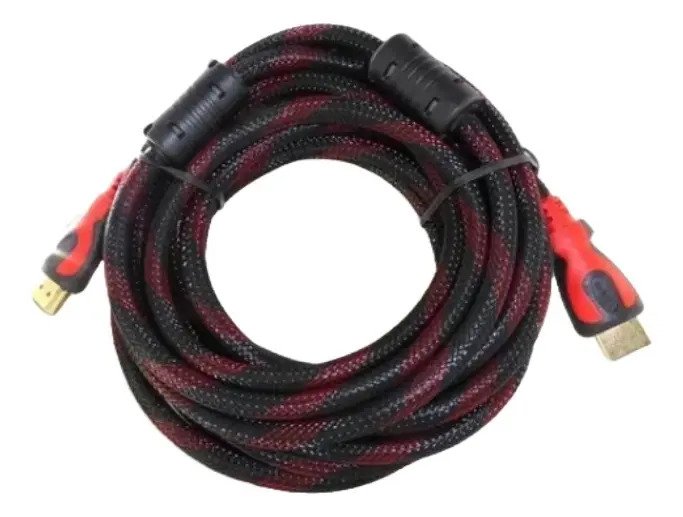 Cable Hdmi Seisa Mallado De 15 Metros Full Hd Y Conectores De Oro - Imagen 10